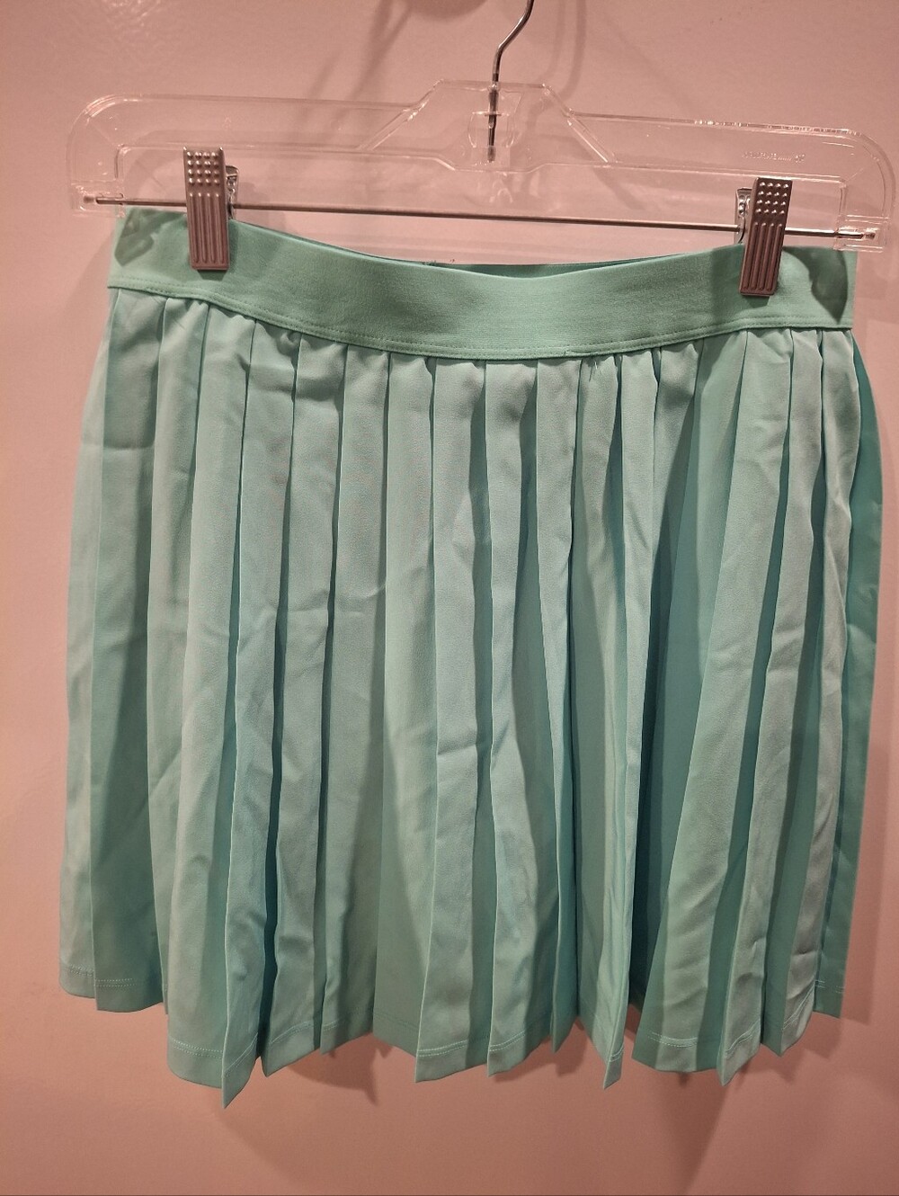 Athletic Works Pleated Skater Skirt in Mint Green
